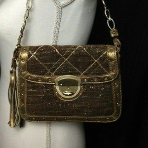Laundry By Shelli Seagal Tweed Fabric Handbag